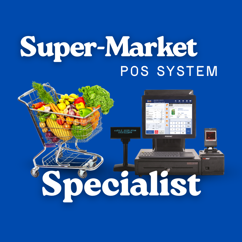 Supermarket POS System Banner